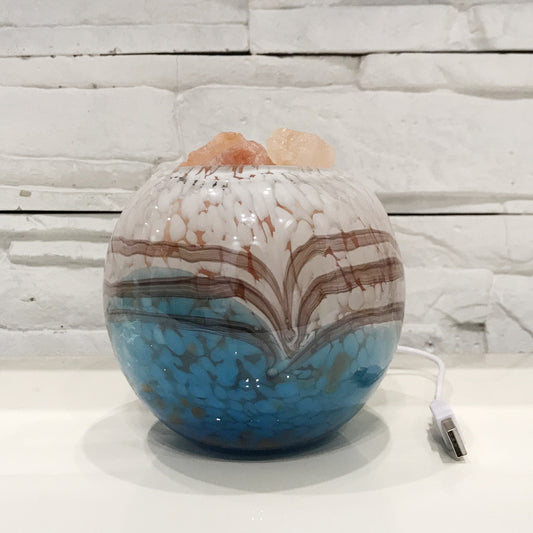 Hand-Blown Glass Bedroom Night Light