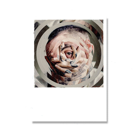 Vintage Abstract Canvas Painting