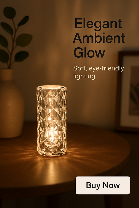 Nordic Crystal Table Lamp