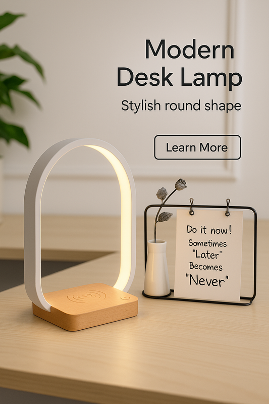 Multifunctional Wireless Charging Table Lamp