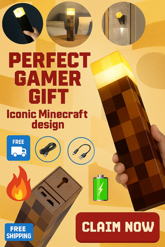 Minecraft Game LED Night Light