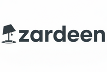 'zardeen' with white background