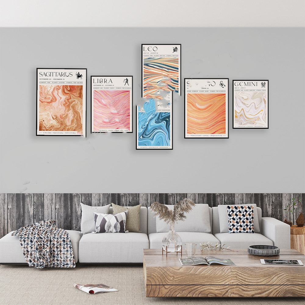 Abstract Aesthetic Canvas Poster