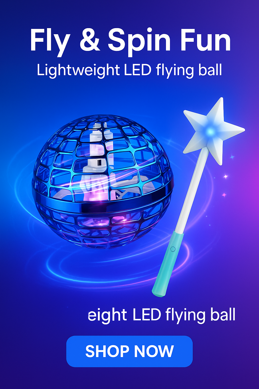 New Spinning & Flying Game Ball (Stress Relieving)