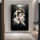 Black Wildlife Canvas Poster
