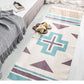 Bohemian Cotton & Linen Area Rug