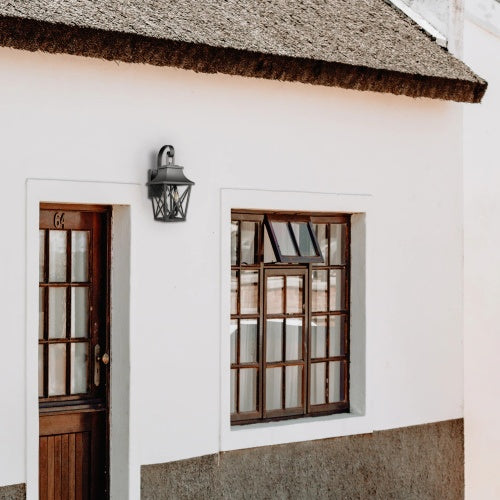 Black Outdoor Wall Light