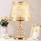 Crystal Glass Bedroom Bedside Lamp