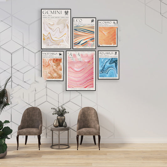 Abstract Aesthetic Canvas Poster