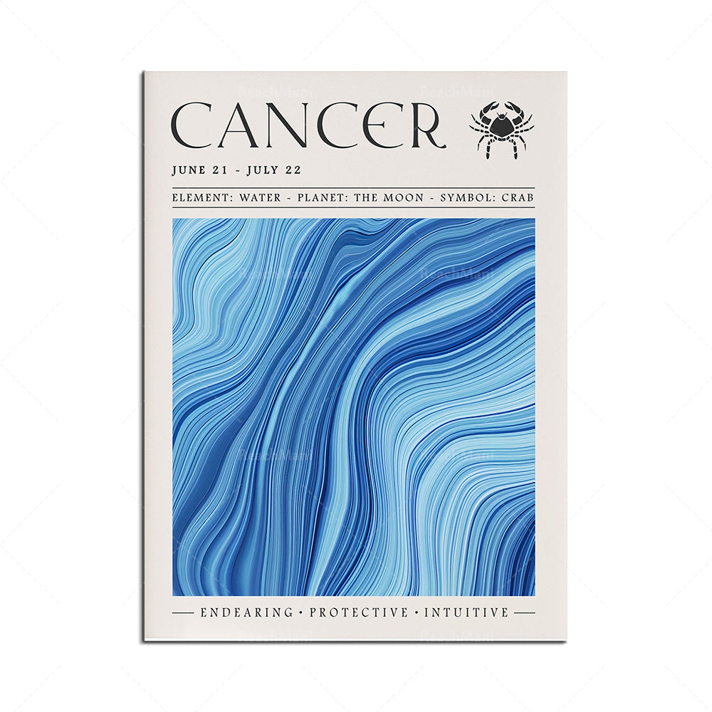 Abstract Aesthetic Canvas Poster