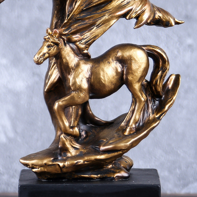 Bronze Horse Sculpture