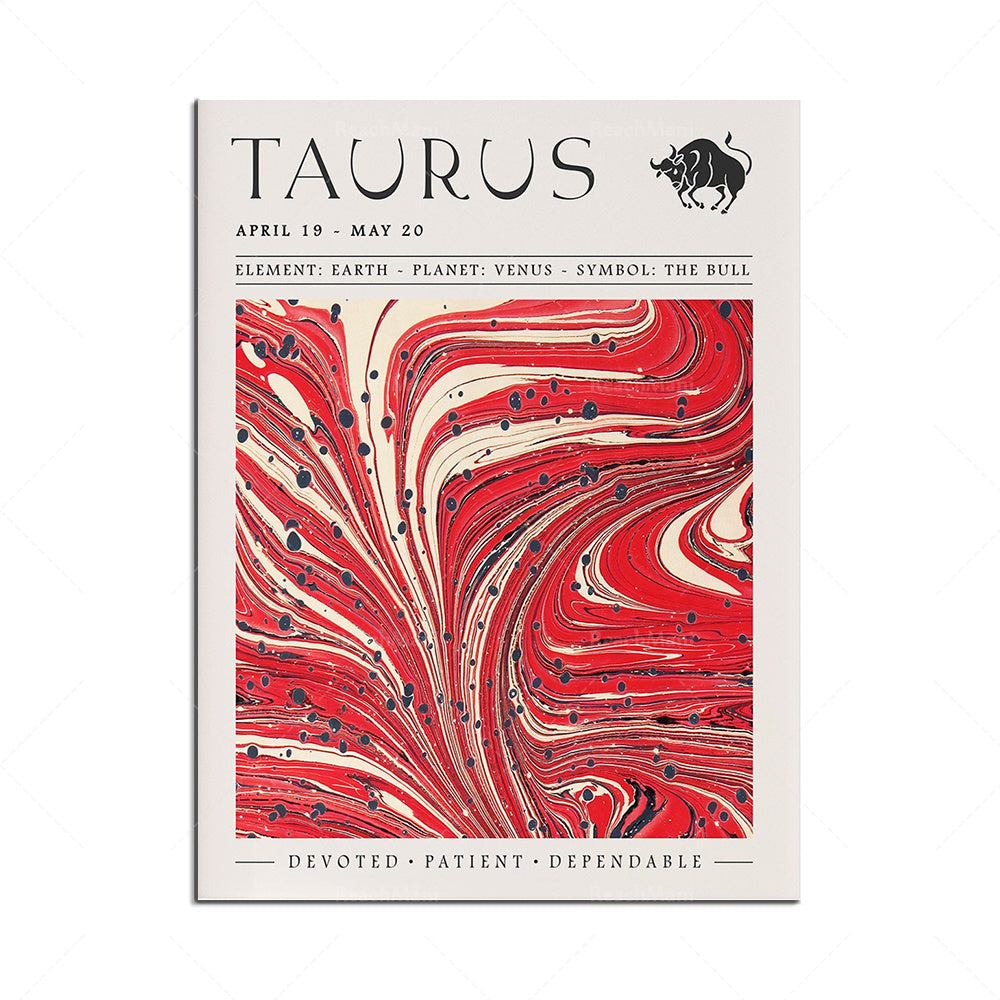 Abstract Aesthetic Canvas Poster