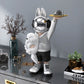 Astronaut Rabbit Figurine