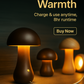 Wooden Mushroom LED Night Light