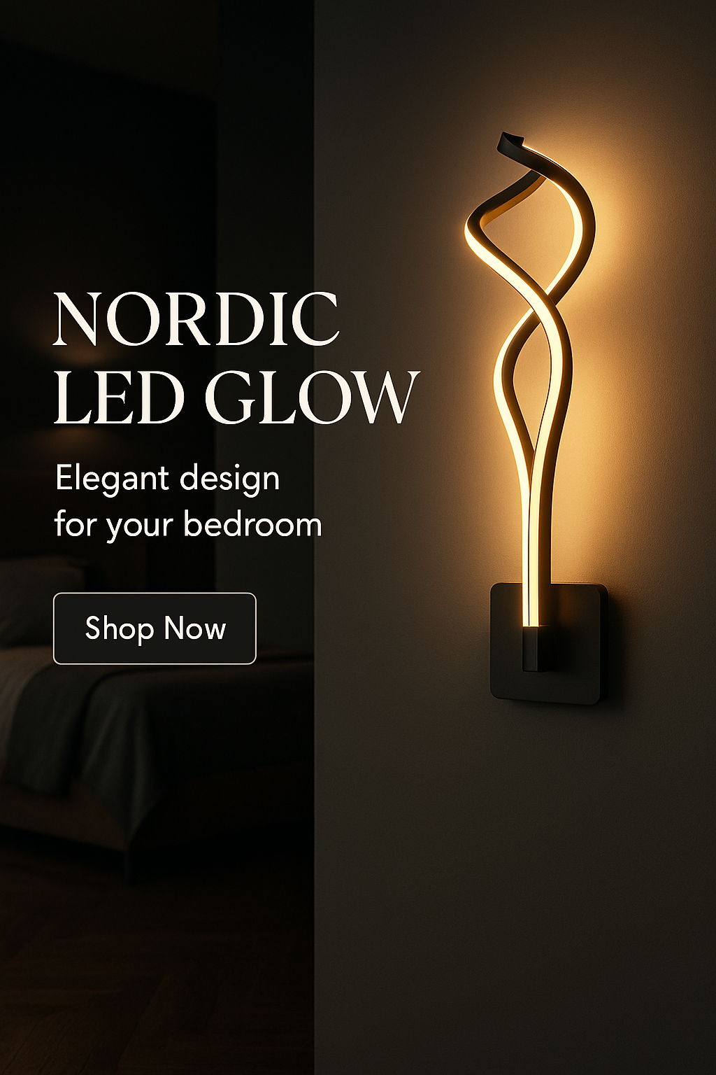 Nordic Minimalist LED Wall Lamp