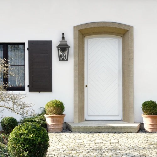 Black Outdoor Wall Light