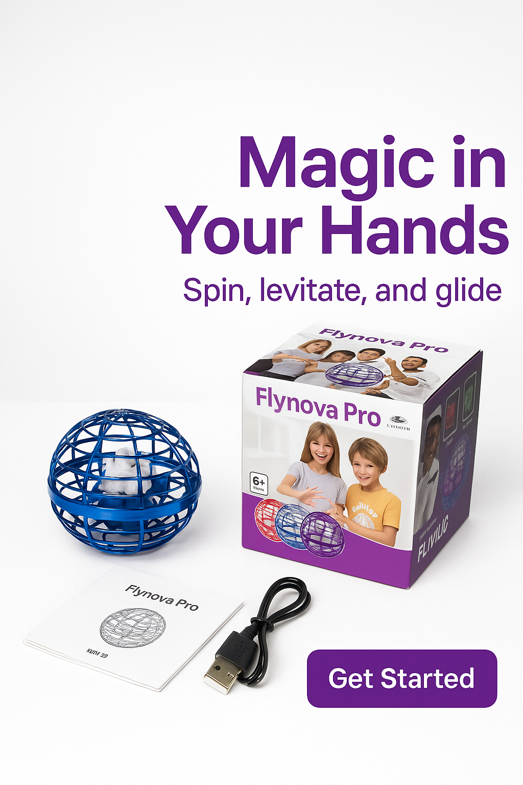 New Spinning & Flying Game Ball (Stress Relieving)