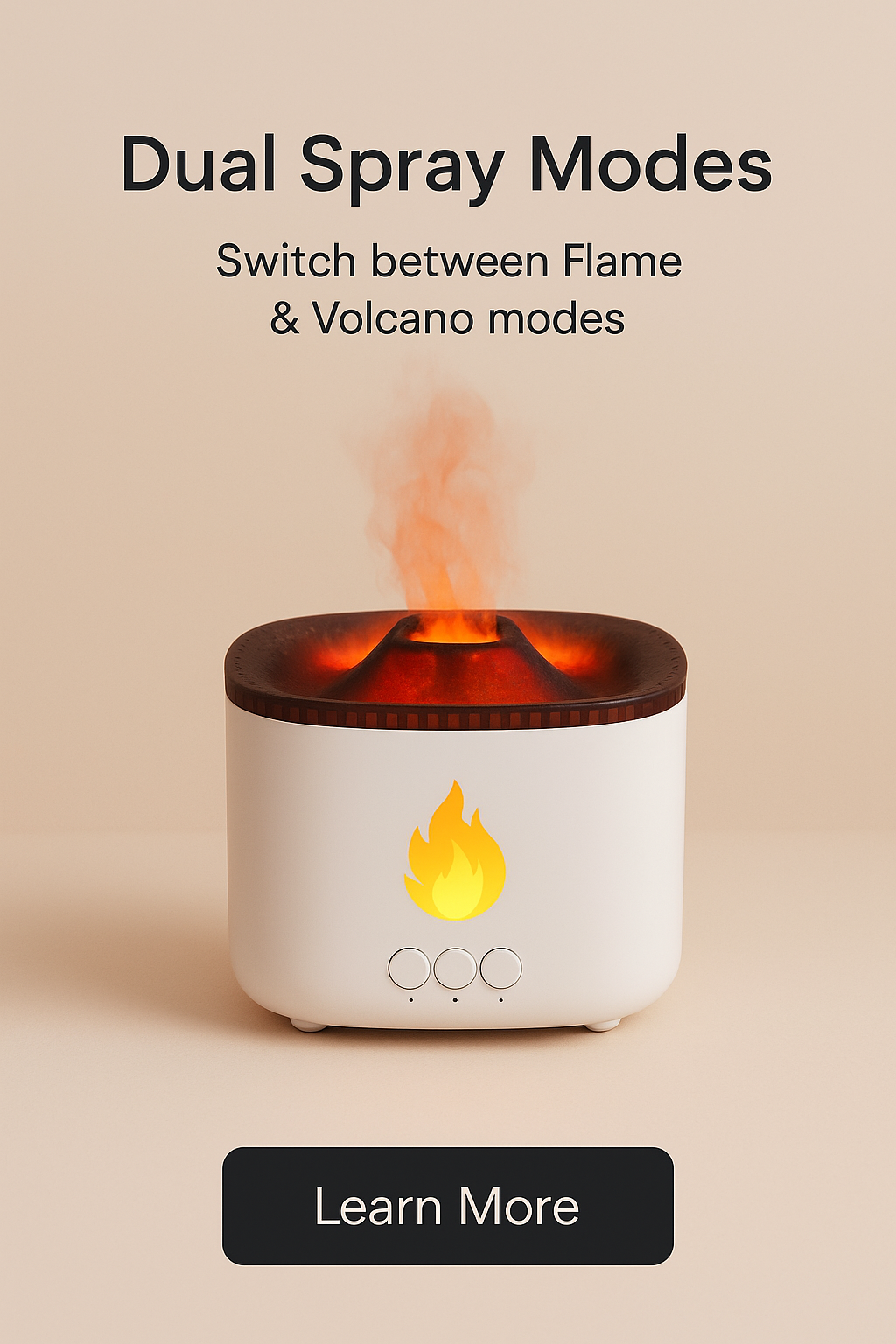 Household Desk Indoor Simulation Volcano Aroma Diffuser