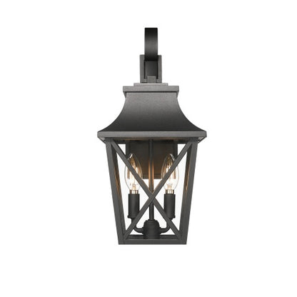 Black Outdoor Wall Light