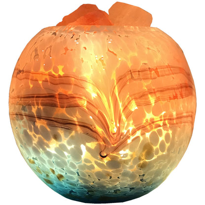 Hand-Blown Glass Bedroom Night Light