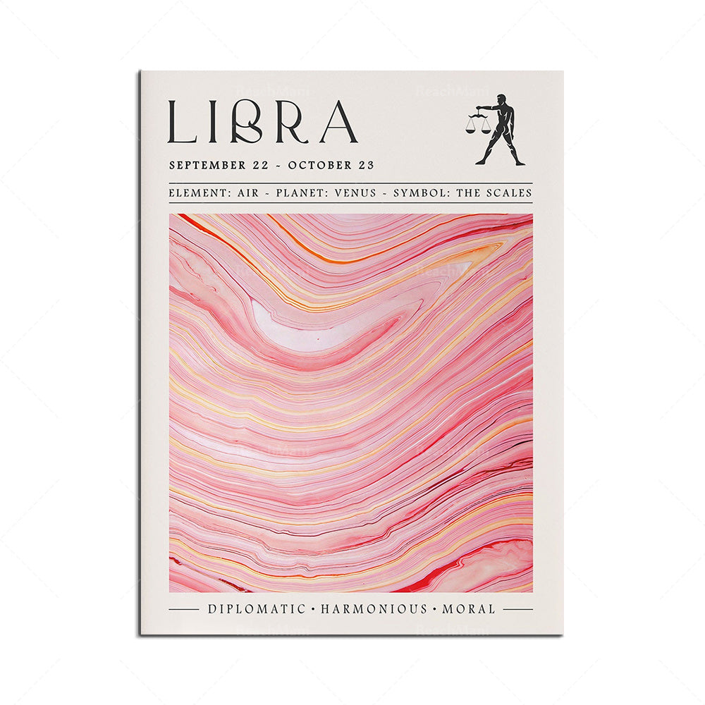 Abstract Aesthetic Canvas Poster