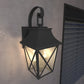 Black Outdoor Wall Light