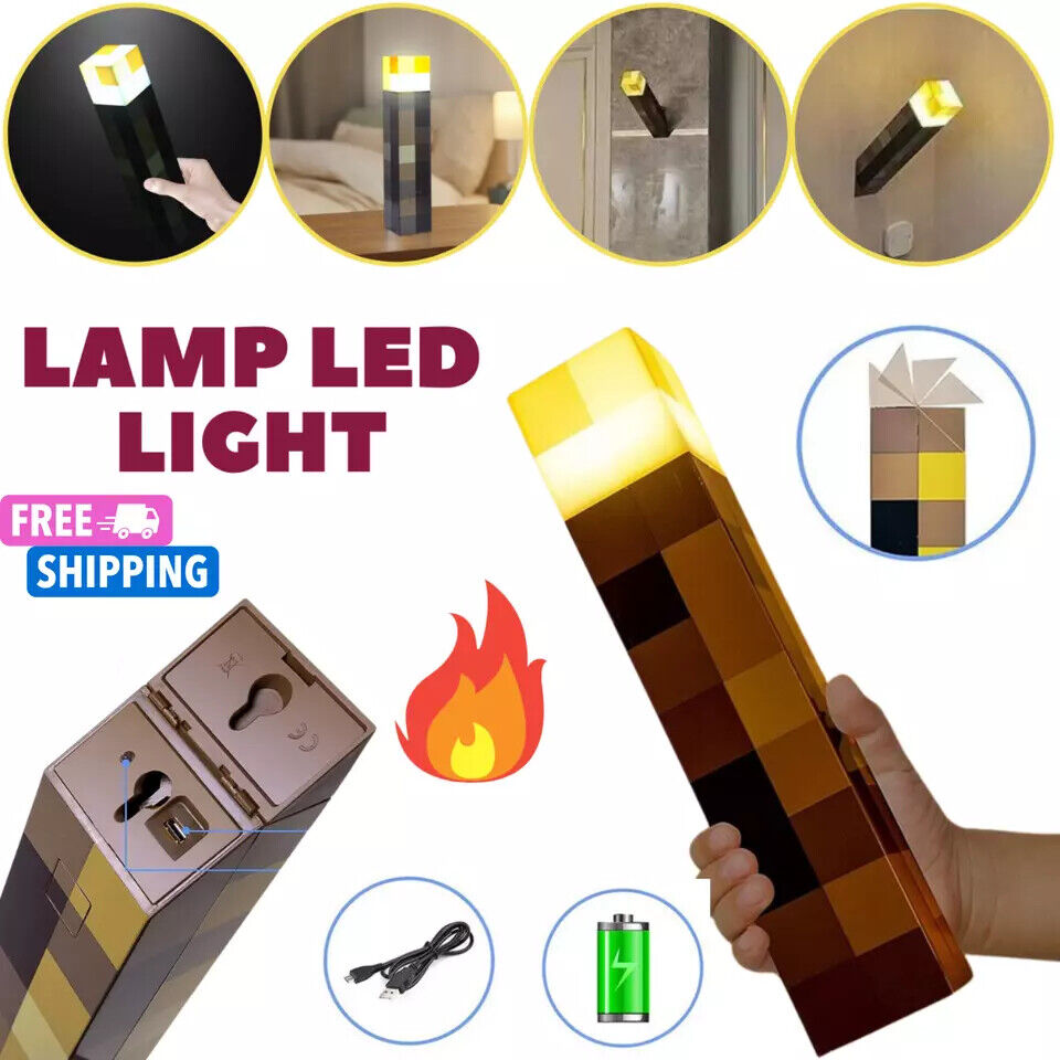 Minecraft Game LED Night Light