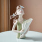 Abstract Resin Girl Figurine
