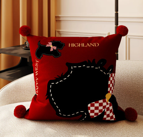 Luxury Square Bedside Cushion