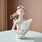 Abstract Resin Girl Figurine