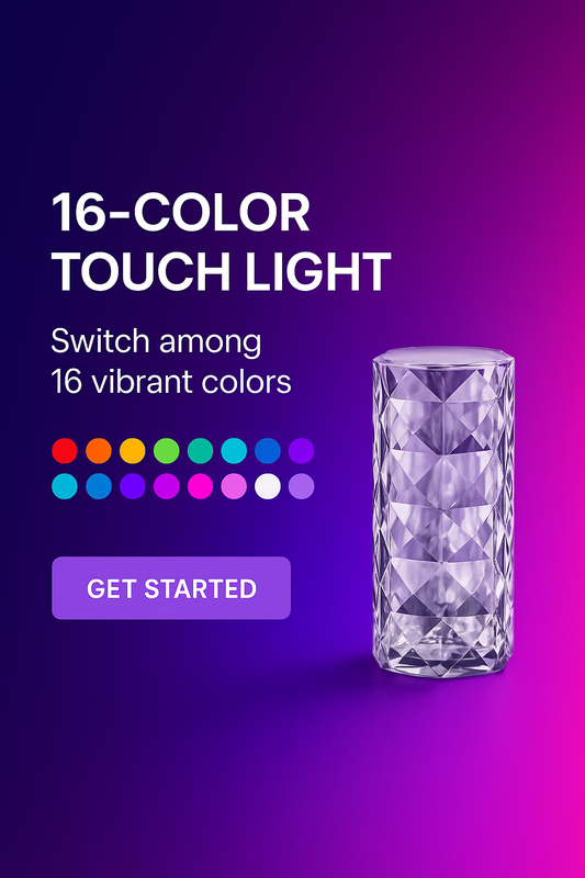 Nordic Crystal Table Lamp