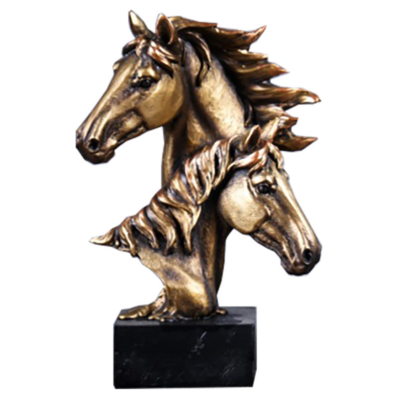 Bronze Horse Sculpture