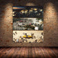 Racing-Themed Canvas Poster