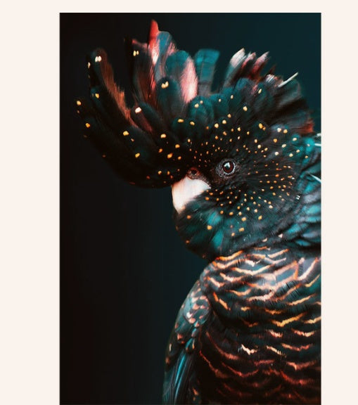 Animal Print Canvas Painting