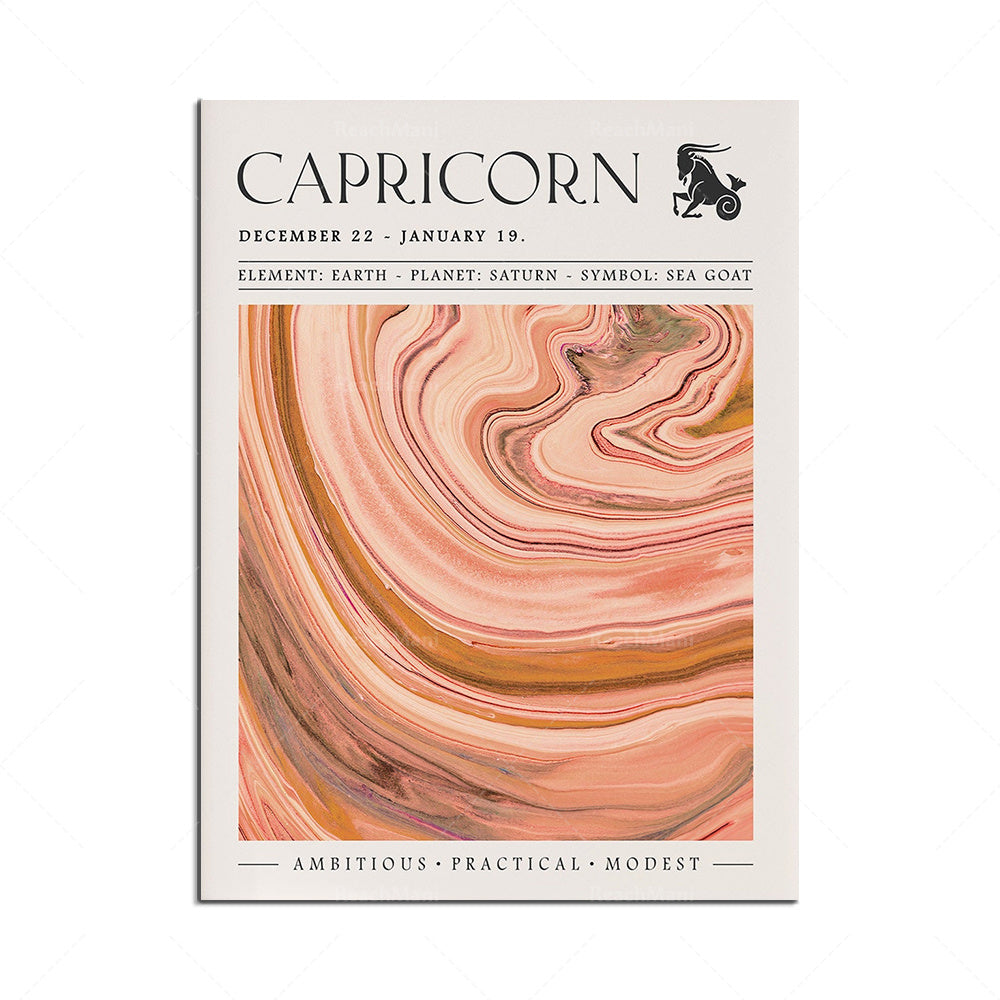 Abstract Aesthetic Canvas Poster