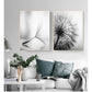 Frameless Abstract Dandelion Canvas Painting