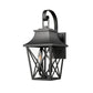 Black Outdoor Wall Light