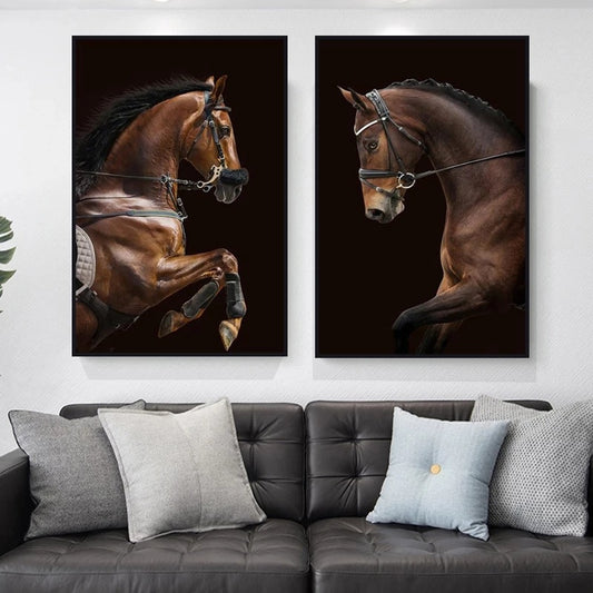 Modern Animal Canvas Poster